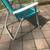 Vintage aluminum folding beach chair by Sunbeam A93 4 thumbnail