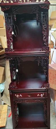 Beautiful Rosewood Asian Altar 1
