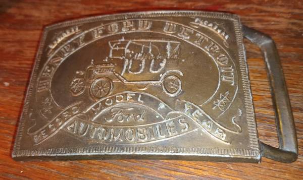 Henry Ford belt buckle 1