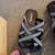 Pair of Women's Soda Black Sandals Size 8 5 thumbnail