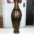 GOLD and RED TALL Metal VASE Flowers Decoration Vintage Decor Style 7 thumbnail