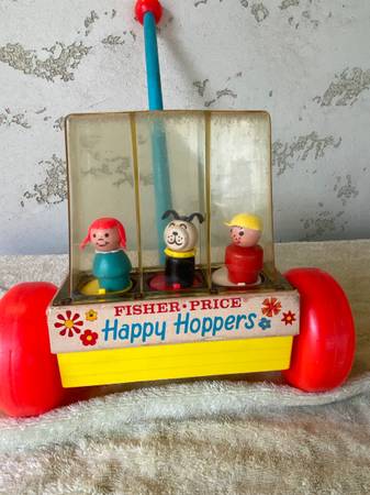 Fisher Price Happy Hoppers Push Toy 1