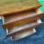 Vintage mid century modern walnut four drawer dresser 6 thumbnail