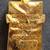 Rare Pope Pius XII Holy Year 1950 Gold tone Medal Jesus Crown. 2 thumbnail