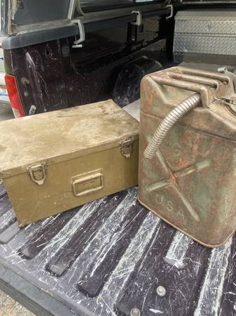 Gas can and Amo box 1