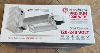 INDOOR GROW LIGHT  SUN SYSTEM PRO SUN DE 1000 Watt 120-240 Volt 1
