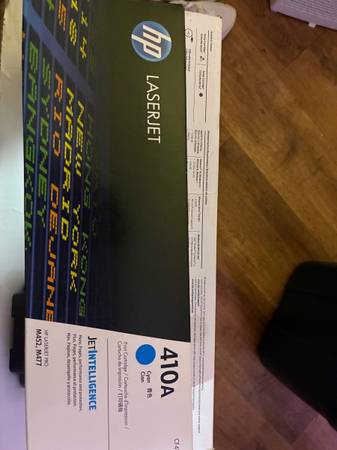 HP LaserJet 410A Cyan Toner Cartridge (CF411A) — a genuine HP toner co 1