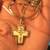 Brand New 14K Gold Cross Necklace 2 thumbnail