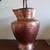 Italian Hammered Copper Pitcher/Jug - Double Spout Mezzina 1 thumbnail