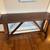 Vintage Pottery Barn Solid Wood Console / Sofa Table – 1990s 9 thumbnail