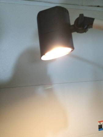 MCM rolling articulating floor lamp