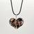 Sanctura Heart 3 silver finished crucifix Orgonite Pendant, Provides E 2 thumbnail