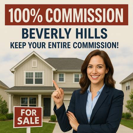 🏡The Only 100% Commission Broker in Beverly Hills-No Board Membership 1