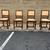 Set of 6 antique dining chairs 6 thumbnail
