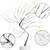 Four (4) Tabletop Bonsai Tree Light Bedroom Lamp - Twinkling Tree 6 thumbnail