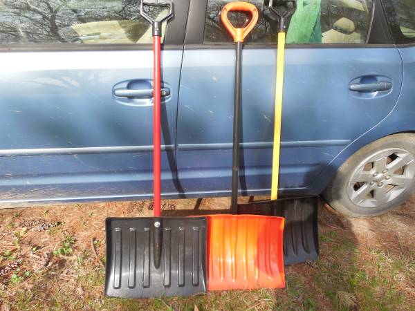 Snow shovels 1