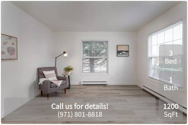 $1,950 / 3br - 1200ft2 - Just what you're looking for! 3 Bed / 1 Bath. Come and see! (Gresham)63842023780483120