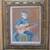 FINE VINTAGE MODERNIST OIL PAINTING CHILD GUITARIST SIGNED FRAMED 1 thumbnail