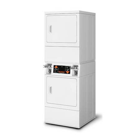 New Speed Queen SSESXAGS173TW01 Stack Dryer 1