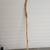Custom Wood Walking Stick, Wolf or Flower, 53" 3 thumbnail
