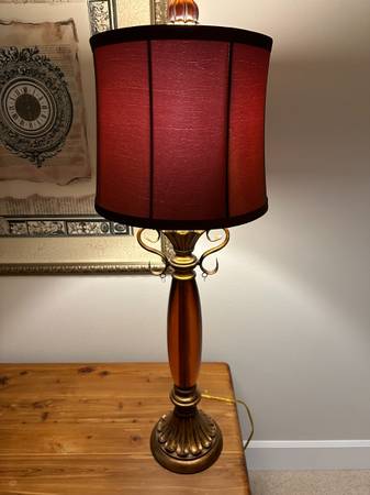 Beautiful Tall Table Lamp 1