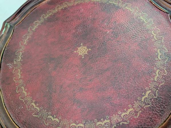 "Bombay" ROUND SIDE TABLE - $25 (Anniston)63440305817473124