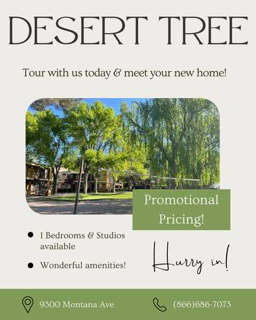 SAVE HUNDREDS TODAY! STUDIOS AND 1BEDROOMS 1