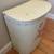 Mid Century Hamper Metal Hand Painted Hinged Lid 3 thumbnail