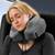 Travel Neck Pillow - Memory foam - Gray - Cabeau 5 thumbnail