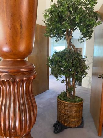 2 Tier Topiary artificial tree 1