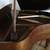 VINTAGE 1937 PETITE BABY GRAND PIANO IN SOLID MAHOGANY WOOD - 5' X 5' 6 thumbnail