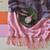 IKEA MÄVINN PINK/ORANGE STRIPED 43"X67" THROW LIMITED EDITION 006.009. 3 thumbnail
