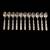 Stainless Steel Flatware, Holiday Collection, 44-Piece Service for 10 6 thumbnail