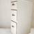 SOLD - Vintage 60s White Wooden Kitchen/File Cabinet Three Drawers 1 thumbnail