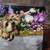 14.75" x 11.5" Yorkshire Terrier in a Purse Planter W Artificial Flowr 3 thumbnail