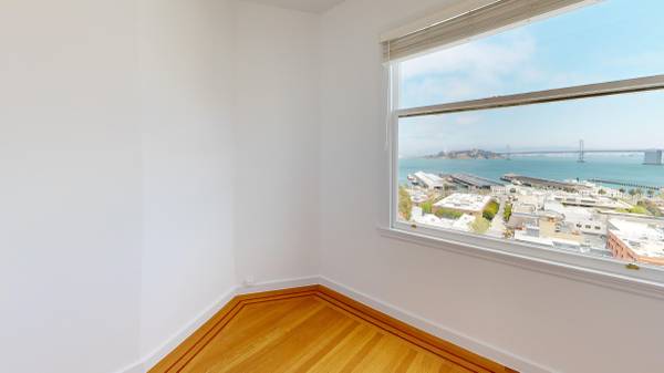 $5,445 / 1br - 870ft2 - ¡Precioso y espacioso 1BR con grandes ventanas y excelente vista! Unidad 15 (north beach / telegraph hill)63682779544195123