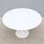 Mid-Century Eero Saarinen for Knoll 47" Round White Tulip Dining Table 5 thumbnail