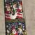 CHRISTMAS TIE, SANTA CLAUS, SNOWMAN, STUDDED WITH RED BALLS 2 thumbnail
