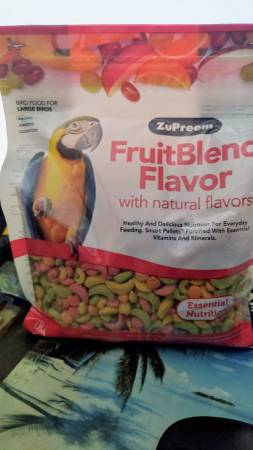 3.5 LBS ZUPREEM FRUIT BLEND LARGE BIRD FOOD (THOUSAND OAKS)63686109433217120