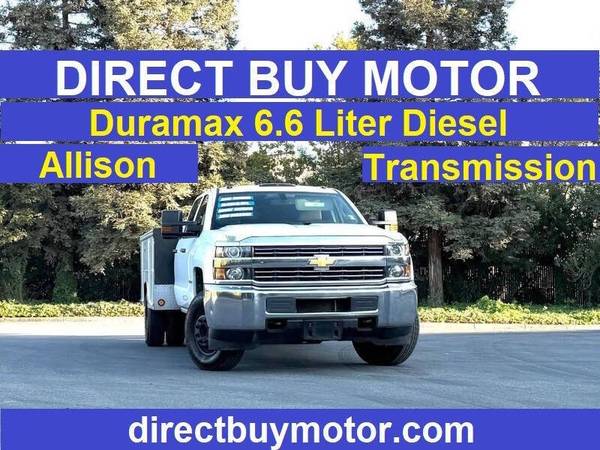 2016 Chevrolet Silverado 3500HD Work Truck 4x2 4dr Crew Cab LB SRW Pickup Truck  1