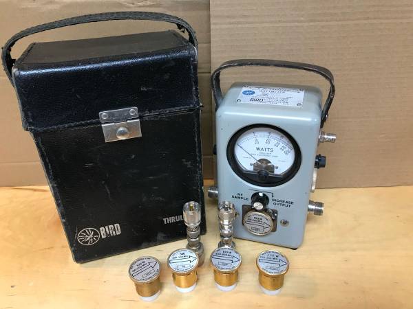 Bird RF Wattmeter for Ham Radio Guys 1