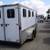 2003 Featherlite 3 horse trailer bumper pull folding rear tack dressin 1 thumbnail