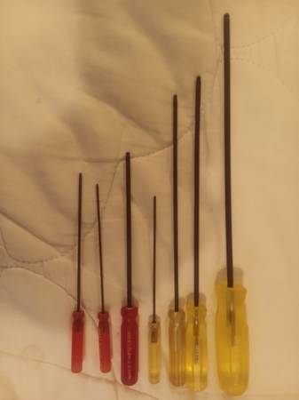 21 Hex Head & Slotted Screwdrivers, Du-Bro, Great Planes ETC - $40 (Ariton)63439479094657124