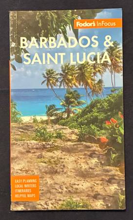 Barbados & Saint Lucia paperback travel guide 1
