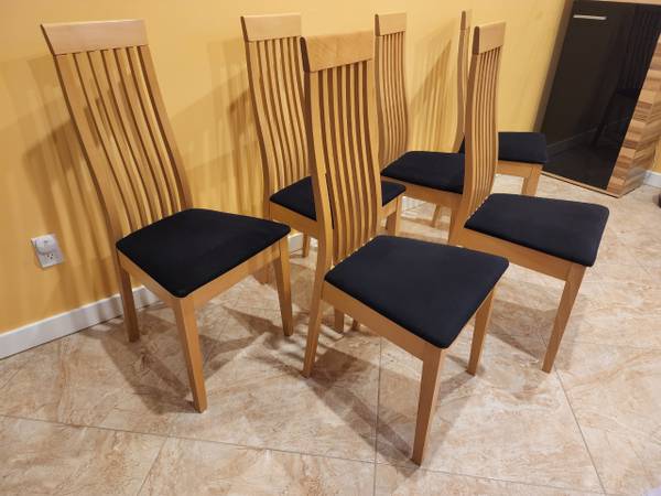 JUEGO DE 6 SILLAS DE COMEDOR ITALIANAS EN CONDICIÓN PERFECTA (CALLIGARIS) - $1.500 (ISLA DE STATEN)63471464869379121