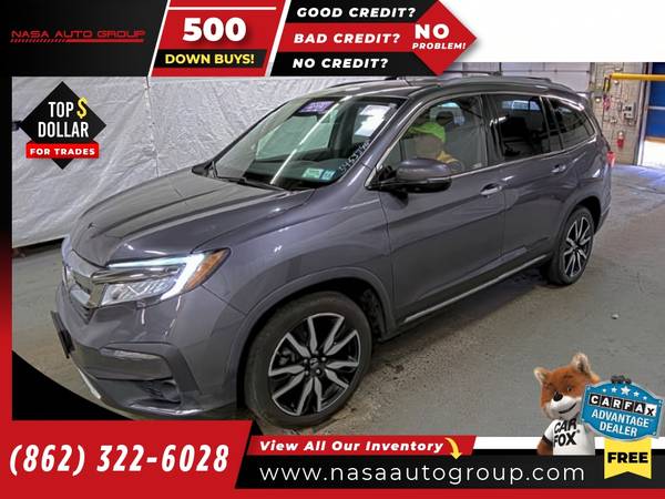 2019 Honda Pilot Touring 8Passenger 8 Passenger 8-Passenger AWD Tourin - $20,299 (The price in this ad is the downpayment)63486690272515122