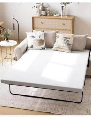 New 4" Sofa Bed Mattress Replacement, Memory Foam Sofa Mattress Topper 1