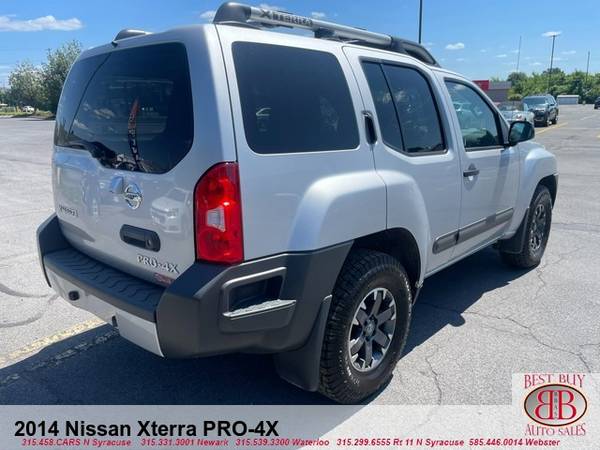 2014 NISSAN XTERRA PRO-4X! CUERO CALEFACCIONADO! NAVEGACIÓN! PANTALLA TÁCTIL! - $17.995 (7365 Church St)63442738348673122