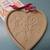 Vintage Brown Bag Cookie Heart with Roses Cookie/Chocolate/Craft Mold 5 thumbnail