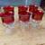 Tiffin Kings Crown ruby thumbprint glasses 1 thumbnail